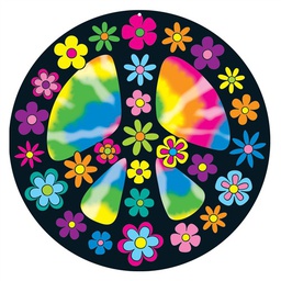 [CDX188034] Peace Sign 2 -Sided Decoration (15''-38cm)