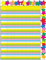 [CDX6314] Stars Incentive Chart (55cmx43cm)(21.6''x17'')