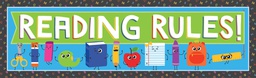[CDX103152] School Tools Reading Bookmark (Gr:K-5)(6.4''x2&quot;)(16.5cmx5cm)   (30pcs)