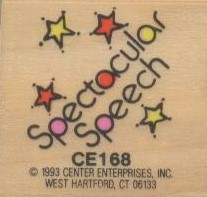 [CEX168] Spectacular Speech Stamps (4.4''x2.2'')(3+yrs)(11cmx5.5cm)