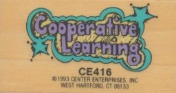 [CEX416] Cooperative Learning Stamp (3.1''x2.2'')(3+yrs)(7.8cmx5.5cm)