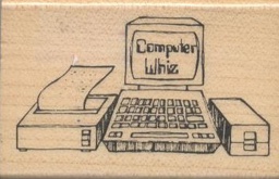 [CEXD492] Computer Whiz Stamp (6.3cmx4.5cmx2.5cm)(2.4''x1.7''x1'')
