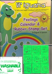 [CEXLI100] FEELINGS CALENDAR &amp; STAMP KIT(35pcs)(11''x35'')(28cmx89cm)