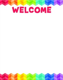 [CTPX1123] WELCOME CHART (PAINT) Slightly damaged (55cmx43cm)(21.6''x17'')