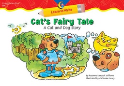 [CTP3440] Cat's Fairy Tale: A Cat and Dog Story, Lap (big) Book (Gr:K-1)(5+yrs)