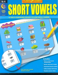 [CTP6671] Turn &amp; Learn: Short Vowels, Gr. K