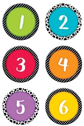 [CTP6948] BOLD &amp; BRIGHT CALENDAR DAYS (31pcs)