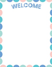 [CTPX8632] Calm &amp; Cool Welcome Chart (21.6''x17'')(55cmx43cm)