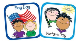 [CTPX0527] Holiday Kids Calendar Days (2''x2'')(5cmx5cm)   (31pcs)