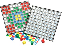 [DD210009] UNIFIX HUNDRED NUMBER GRID TRAY (100 numbers)