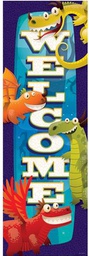[EPX387] Dragon Welcome Banner (47.6''x3.5'')(121cmx9cm) (1pc)