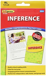 [EP62990] Reading Comprehension Practice Cards: Inference (RL:1.0-2.0)(Yellow Level)(54cards)