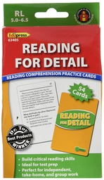 [EPX63417] Reading Comprehension Practice Cards: Drawing Conclusions, Green Level(RL:5.0-6.5)(54cards)
