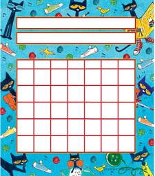 [EP63933] Pete the Cat Incentive Charts (5.2''x6'')(13.3cmx15.2cm) (36pcs)