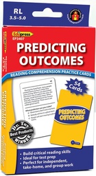 [EPX3407] Reading Comprehension Predicting Outcomes, (Blue Level)(RL:3.5-5.0)(54cards)