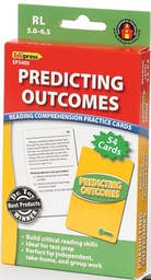 [EPX3408] Reading Comprehension Predicting Outcomes,Practice Cards (Green Level)(RL:5.0-6.5)(54cards)