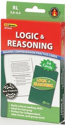 [EPX3420] Reading Comprehension Logic &amp; Reasoning, Green Level (RL:5.0-6.5)(54 cards)