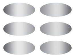 [EUX627002] SCRATCH OFF STICKERS OVALS (180stickers)