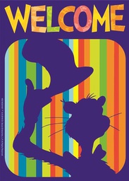 [EUX831923] DR SEUSS Spot On WELCOME Post Cards (6''-15.5cm)  (36 pk)