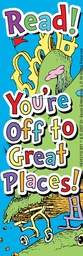 [EU834311] SEUSS - OH THE PLACES YOULL GO BOOKMARKS (2&quot;x6&quot;)(5cmx15cm)(36pcs)