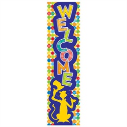 [EUX849278] DR SEUSS SPOT SEUSS WELCOME BANNER VERTICAL (4ft=1.2m) (1pc)