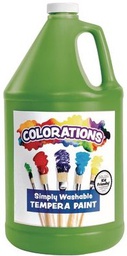 [GWSTAP128] GALLON APPLE GREEN SIMPLY WASHABLE TEMPERA (128oz-3.7l)