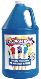 [GWSTBL128] GALLON BLUE SIMPLY WASHABLE TEMPERA (128oz-3.7l)