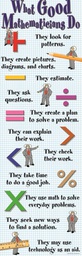 [MCV1617] What Good Mathematicians Do Poster BB Set (5.5'-167.6cm) (1pc)