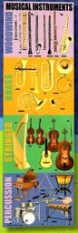 [MCV1651] Musical Instruments Colossal Poster (5.5'-167.6cm) (1pc)