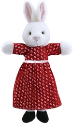 [PUCX009907] DRESSED ANIMAL PUPPETS MRS RABBIT(20''-50.8cm)