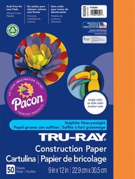 [PX103424] TRURAY 9"x12" (22.8cmx30.4cm) PUMPKIN (50ct)