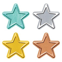 [T10642] I*Metal Stars Accents Variety pack  (5.5''(13.9cm) (36 pcs)