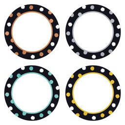 [T10672] I  Metal Dot Circles Classic Accent Variety pack  (5.5''(13.9cm) (36 pcs)