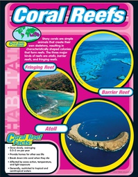[TX38146] Coral Reefs Chart (55cmx 43cm)(22''x17'')