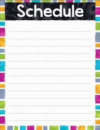 [TX38405] Schedule Color Harmony Chart ( 55cm x 43cm)