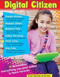 [TX38641] Digital Citizenship (Primary) Learning Chart (55cm.x 43cm.)