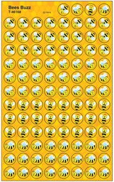 [T46168] Bees Buzz Mini Stickers (8sheets)(800stickers)(8''x4.1''x0.07'')(20.3cmx10.4cmx0.1cm)