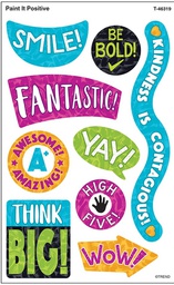 [T46319] Color Harmony Paint It Positive Stickers (8sheets)(72stickers)