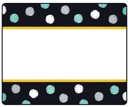 [T68125] I  Metal Dots Nametags (2.5''x3'')(6.3cmx7.6cm)(36pcs)