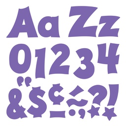 [TX79809] Purple Friendly Combo Letters (225 characters)(4''-10cm)