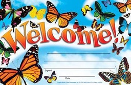 [T81404] Welcome-Butterflies Recognition Awards(30pgs) (8.5''x5.5'')(21.5cmx13.9cm)