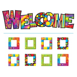 [TX8247] Razzle-Dazzle Welcome BB Set  (35pcs)Banner(76''-193cm)