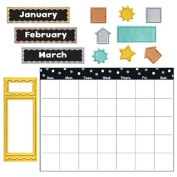 [T8428] I  Metal Wipe-Off Calendar BB Set  (30pcs)