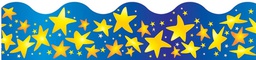 [T92001] Star Brights Borders 39' x 2.25&quot; (11.9m x 5.7cm)