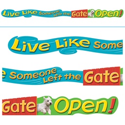[TA25204] Live Like Someone Left the… Banner (10'=3m) (1pc)