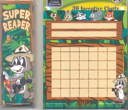 [TCCXRRSET] RANGER RICK SET (6 different pieces)Computer paper,Accents,Awards,incentive Charts,Nametags labels,mini b.b.sets