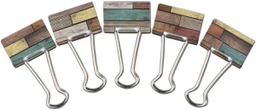 [TCR20334] Reclaimed Wood Medium Binder Clips (8pcs)(1.25''=3.1cm)