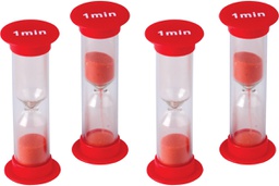 [TCR20753] 1 Minute Sand Timers - Mini ( 1” x 3.5”)(2.5cmx8.8cm)