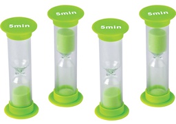 [TCR20947] Sand Timers - Mini 5 Minute ( 1” x 3.5”)(2.5cmx8.8cm)