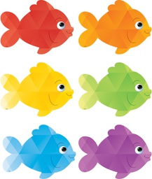 [TCR3549] Colorful Fish Accents (6 designs (6'' (15.2cm) (30pcs)